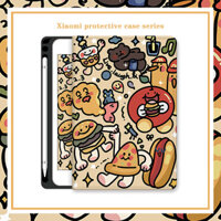 Ốp lưng Xiaomi Mipad 5 7 6 S Pro 12.4 2024 có khe cắm bút Phim hoạt hình dễ thương Redmi Pad 10.6 SE 11 8.7 Pro 12.1 Inch 2024 Vỏ cho Oppo Pad Neo 11.4 Air 1.36