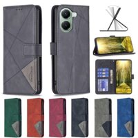 Ốp lưng Xiaomi Poco X7 Pro 5G Ví điện thoại bằng da cho Redmi Turbo 4 Ốp lưng từ tính