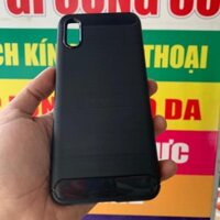 Ốp lưng Xiaomi Redmi 9A dẻo đen vân xước