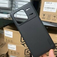 Ốp Lưng Xiaomi Redmi K70, K70 pro, Chính Hãng Nillkin Nhựa Sần lưng PC cứng, viền TPU chống sốc