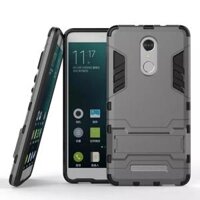 Ốp lưng Xiaomi Redmi Note 3 pro chống sốc Iron man có chân dựng máy - Xám đen