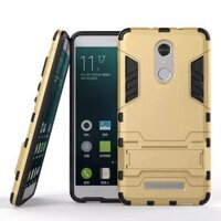 Ốp lưng Xiaomi Redmi Note 3 pro chống sốc Iron man có chân dựng máy - Vàng