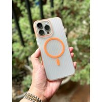 Ốp lưng X&M Nhám mỏng mẫu mới cho iPhone 12 Pro max/13 Pro max/14 Pro max/15 Pro max hỗ trợ sạc