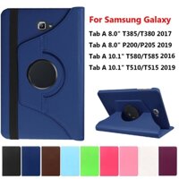 Ốp lưng xoay 360 độ dành cho Samsung Galaxy Tab A 8.0" P200 P205 T380 10.1" T510 T515 Tablet T580 T585