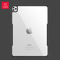 Ốp lưng XUNDD dành cho iPad 12.9 inch 2021 viền silicon chống sốc cao cấp - Hàng Chính Hãng - Đen
