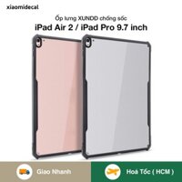 Ốp lưng XUNDD iPad Air 2 / iPad Pro 9.7 inch chống trầy, viền TPU chống sốc, mặt lưng trong