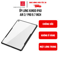 Ốp lưng XUNDD iPad Air 2/ Pro 9.7 inch - Viền TPU, Chống sốc, Mặt lưng trong