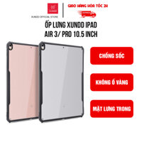 Ốp lưng XUNDD iPad Air 3/ Pro 10.5 inch - Viền TPU, Chống sốc, Mặt lưng trong - Đen