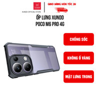 Ốp lưng XUNDD POCO M6 Pro 4G - Viền TPU, Chống sốc, Mặt lưng trong