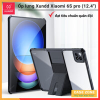 Ốp lưng XUNDD Xiaomi MiPad 6S Pro (12.4) có giá đỡ , Mặt lưng trong, Viền TPU, Chống sốc 4 góc- Chính hãng Xundd