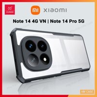 Ốp Lưng Xundd Xiaomi Redmi Note 14 Pro 5G / Note 14 4G, Mặt Lưng Chống Bám Vân Tay, Viền TPU Chống Sốc 4 Góc