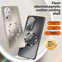 Ốp Lưng YYN Cho Huawei P50 Pro Vỏ Có màng Ống Kính Tản Nhiệt Đèn flash Hút Điện Từ Ốp Lưng Điện Thoại Chống Sốc Vỏ Cứng