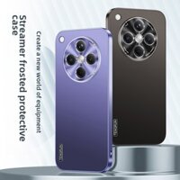 Ốp Lưng YYN Cho OPPO Find X8 Pro 5G FindX8 Vỏ Mặt Sau Kim Loại Mờ Vỏ Điện Thoại Chống Sốc Vỏ Cứng