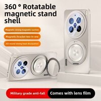 Ốp lưng YYN cho Vivo X200 Pro Vỏ MagCool Pro 360° Ốp điện thoại xoay từ tính có màng ống kính Vỏ điều khiển nhiệt sạc không dây chống sốc