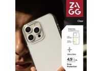 Ốp lưng ZAGG ESNTL Clear cho iPhone 16 series Hàng Chính Hãng Nhập Khẩu USA