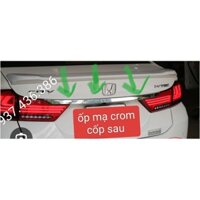 Ốp mạ crom cốp sau xe ô tô honda city 2014_2020
