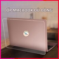 Ốp Macbook, Case Macbook Kèm Phủ Phím, Ốp Bảo Vệ Mac Chống Trầy Xước Cho Mac Air Pro 13 14 15 16inch