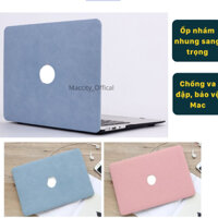 Ốp Macbook màu Hồng pastel đủ dòng, case macbook thời trang, chống va đập, chống xước