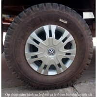 Ốp mâm  bánh xe ô tô, phụ kiện ốp CHỤP mâm lazang xe tải và xe hơi bản thiếu, ốp mâm giả vành đúc mẫu ngôi sao
