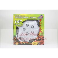 Ốp mâm ( lazang) nhựa giả vành đúc R14 chụp mâm bánh xe ô tô xe tải ( giá 1 cái)