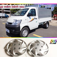 Ốp mâm (lazang) R13 inch chụp mâm xe tải Thaco Towner 990kg 950a giả vành đúc dày đẹp