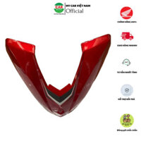 Ốp mặt nạ chữ V trước HONDA WAVE RSX 110 Fi năm 2021-2022 màu Đỏ. *R340* Mã SP 64300K90VG0ZC