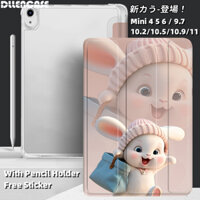 Ốp Máy Tính Bảng Có Ngăn Đựng Bút Cho For  iPad case 2021 Pro 11 2019 2020 10.2 7 / 8th Gen 2018 9.7 5 / 6th Mini 4 5 6 Air 4 5 10.5 10.9 A351