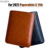 Ốp Máy Tính Bảng Da PU Cho Amazon All New Kindle Paperwhite 5 Edition 6.8 Inch 11th Generation 2021