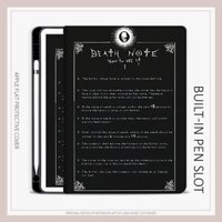 Ốp Máy Tính Bảng Hình Death Note Cho iPad mini6 air1 / 2 / 3 / 4 / 5 iPad 10.2 gen7 / 8 / 9 2022 gen10 pro11 2017 / 2018 air7  gen11