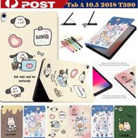 Ốp Máy Tính Bảng Họa Tiết Hoa Dễ Thương Cho Samsung Galaxy Tab A 10.5 2018 SM-T590 T595 T597