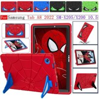 Ốp Máy Tính Bảng PC Silicon Chống Sốc Hình Người Nhện Cho Samsung Galaxy Tab A8 10.5 inch 2022 SM-X200 X205