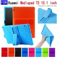 Ốp máy tính bảng silicon mềm chống sốc có giá đỡ cho Huawei Mediapad T5 10,1 inch AGS2-W09 / L09 / L03 / W19