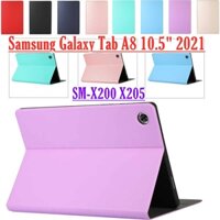 Ốp Máy Tính Bảng Thông Minh Bằng Da Cho Samsung Galaxy Tab A8 10.5" X200 X205