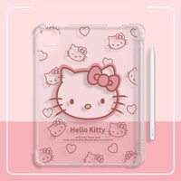 Ốp Máy Tính Bảng Túi Khí Chống Rơi Màu Trong Suốt Hình Hello Kitty Cho iPad Mini6 Air3 Pro11-Inch Ipad10 9 8