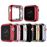 Ốp Mềm TPU Bảo Vệ Viền Apple Watch Series 12345SE67 Size 38mm 42mm 41mm 40mm 44mm 45mm - Gold,38