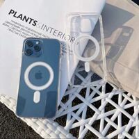 ỐP MIPOW MAGSAFE TEMPERED GLASS IPHONE 12PRO/12 PROMAX (TRANSPARENT)