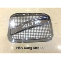 Ốp Nắp Bình Xăng Xe Toyota Altis 2015 đến 2023 Mạ Crom Cao Cấp chống xước làm đẹp xe