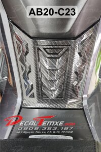 Ốp nắp xăng Airblade 2020 sơn Carbon