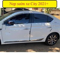 Ốp nẹp sườn, nẹp hông xe Honda City 2021 - hàng cao cấp