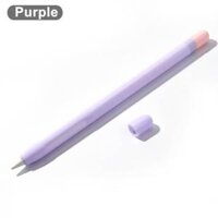 Ốp Nhựa Dẻo Chống Sốc Cho Bút Cảm Ứng Apple Pencil 1  2 - Purple, Purple