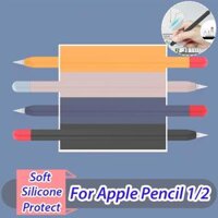 Ốp Nhựa Dẻo Chống Sốc Cho Bút Cảm Ứng Apple Pencil 1  2 - Orange, Orange