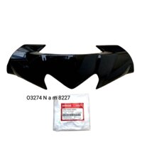 Ốp nhựa, nắp võ đầu đèn trên WAVE S110, RS, RSX...  đen bàn thờ zin Honda