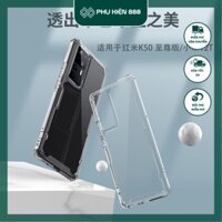 Ốp Nillkin Ốp lưng cho Xiaomi 12T, 12T Pro, Redmi K50 Ultra Nillkin lưng cứng, viền dẻo trong suốt, chống sốc
