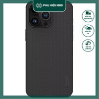 Ốp Nillkin Ốp Lưng iPhone 15 Pro Max Chính Hãng Nillkin Nhựa Sần lưng PC cứng, viền TPU chống sốc
