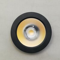 ốp nổi mini vỏ màu đen mắt led COB - 7W,Vàng