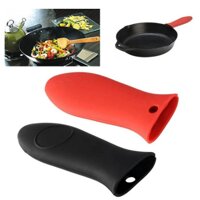 Ốp Nóng Kèm Quai Cầm Tay Potholder Đúc Skillets Nữ Tay Cầm Bao Da