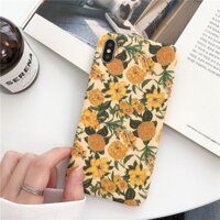 ỐP, Ốp lưng iphone Hoa vàng Vintage 5/5s/6/6plus/6s/6s plus/6/7/7plus/8/8plus/x/xs/xs max/11/11 pro/11 promax/samsung HÀ