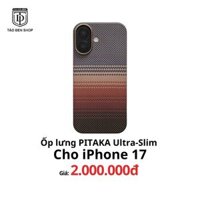 Ốp Pitaka Ultra Slim cho iPhone 17