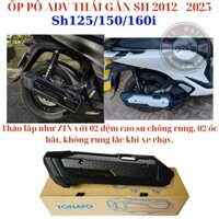 Ốp Pô ADV Gắn Xe SH125i/150i/160i Các Đời SH Sh 2012, Sh 2017, Sh 2020 - Sh 2025  Hãng Tonato