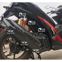 Ốp Pô Carbon Đẳng Cấp Cho Xe Yamaha NVX 2017 - 2020, NVX V1 MS1608